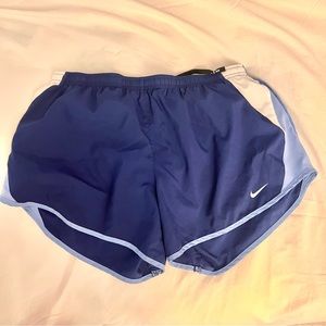 Blue Nike shorts size Large.